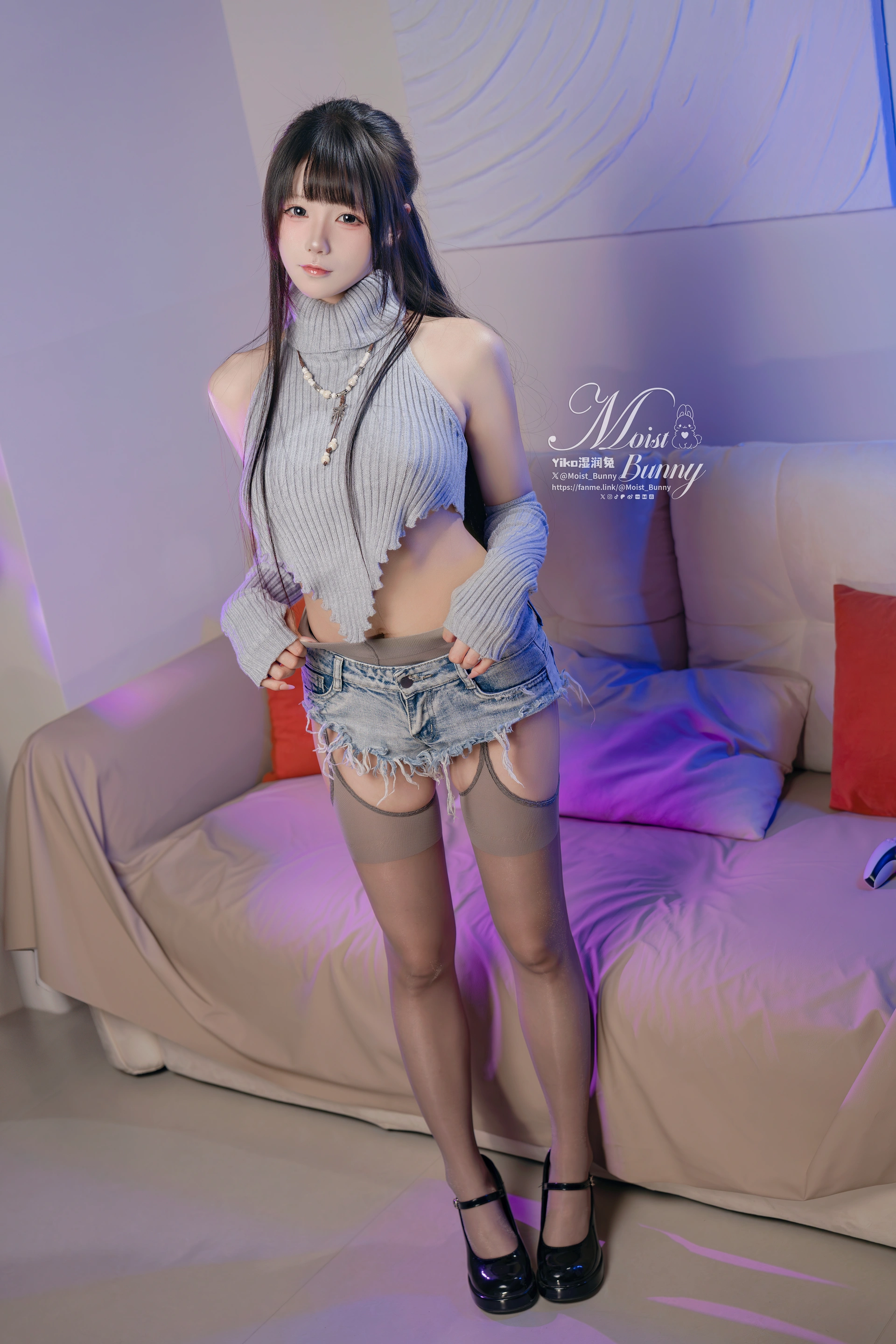 咬一口兔娘(Yiko湿润兔) – NO.232 25年5月订阅作品『陪玩少女』 2